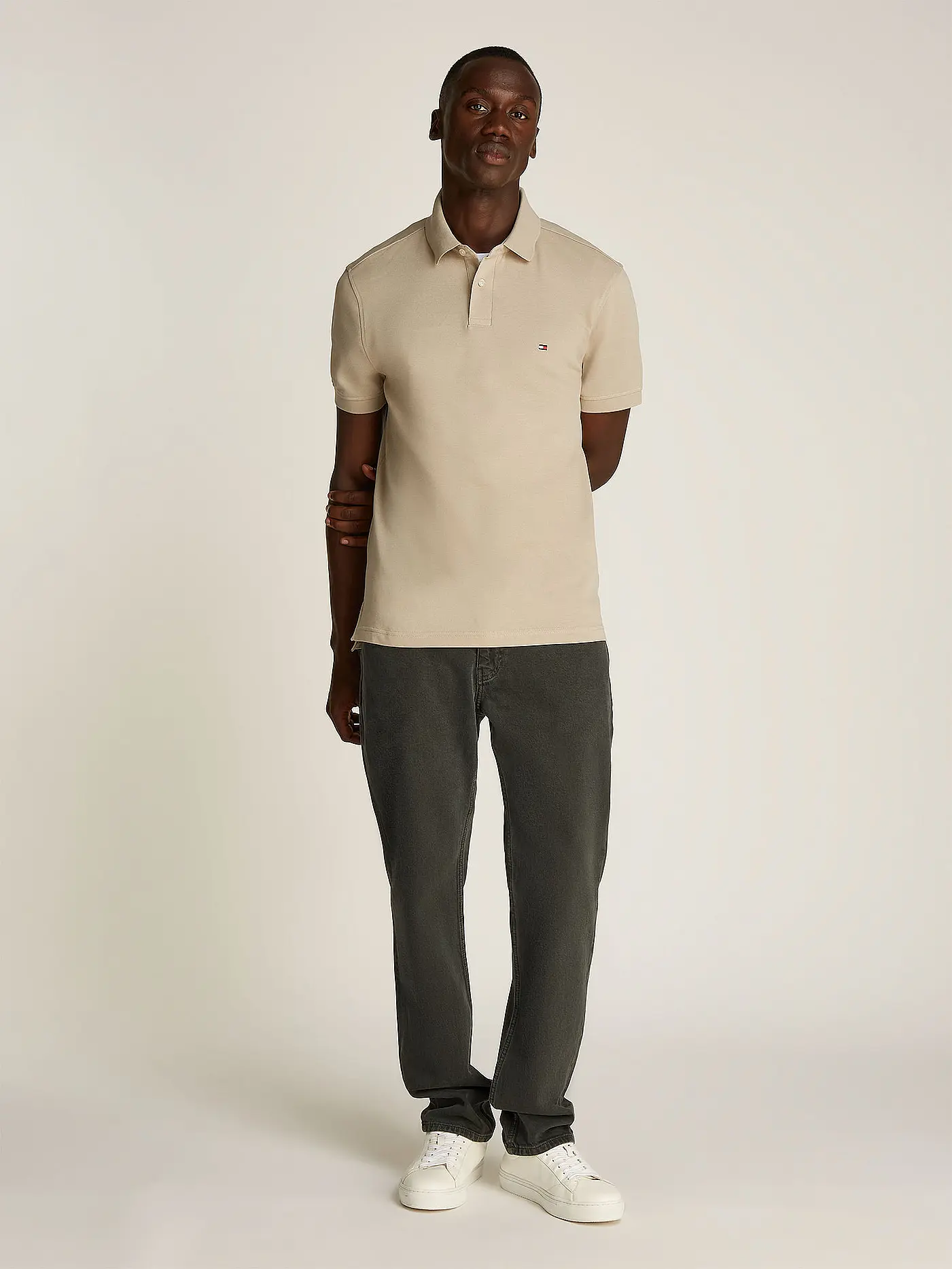 TOMMY HILFIGER | Poloshirt Regular Fit | beige